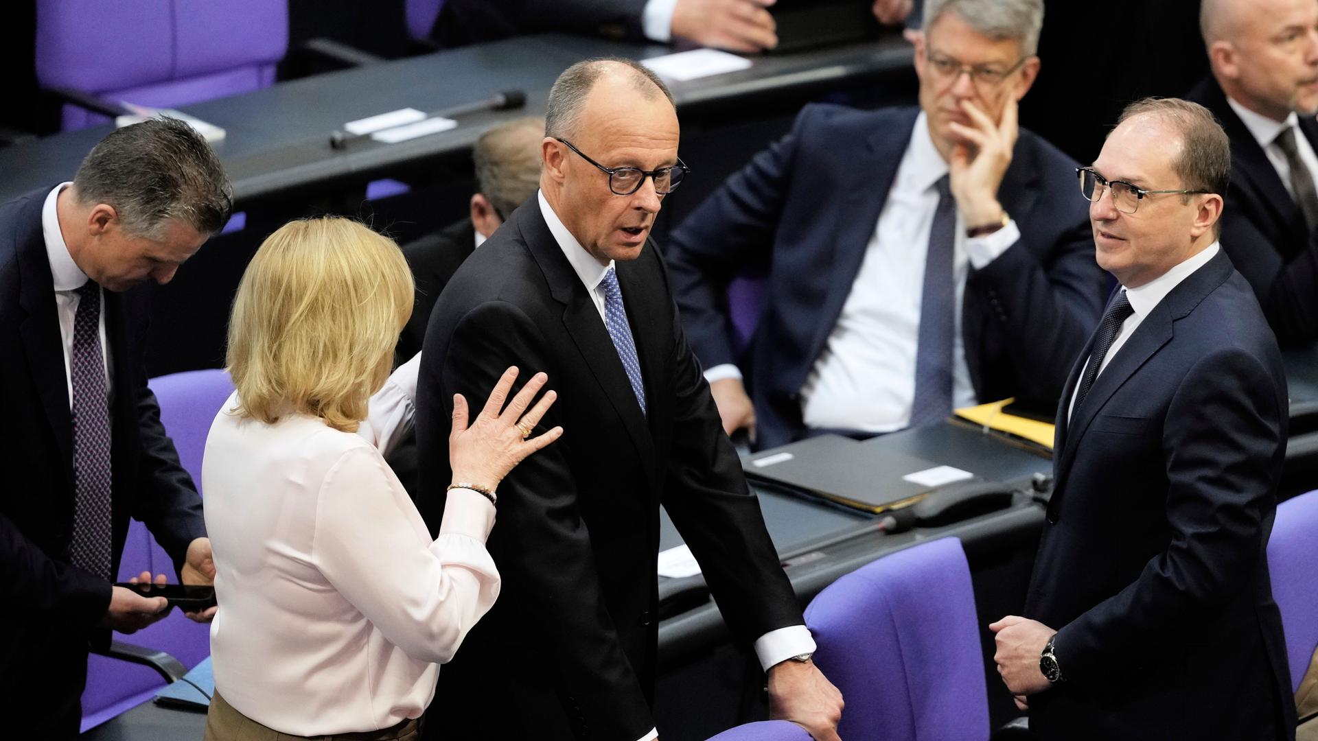 Friedrich Merz im Bundetag