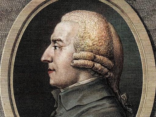 Ein Porträt von Adam Smith, schottischer Ökononom und Moralphilosoph. Ein Porträt von Adam Smith, schottischer Ökononom und Moralphilosoph.