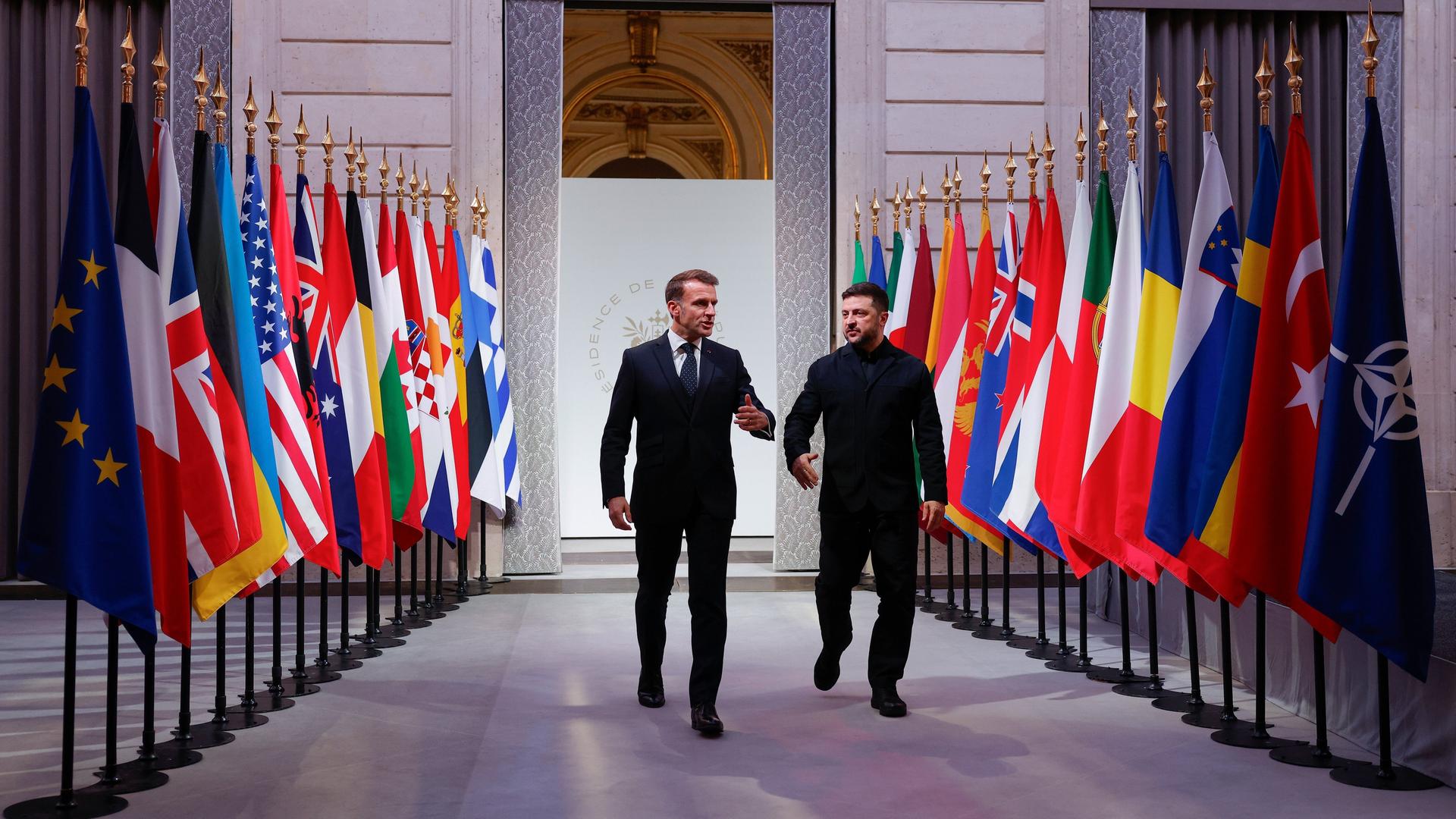 Ukraine-Gipfel in Paris - Verbündete einigen sich auf Sicherheitsgarantien