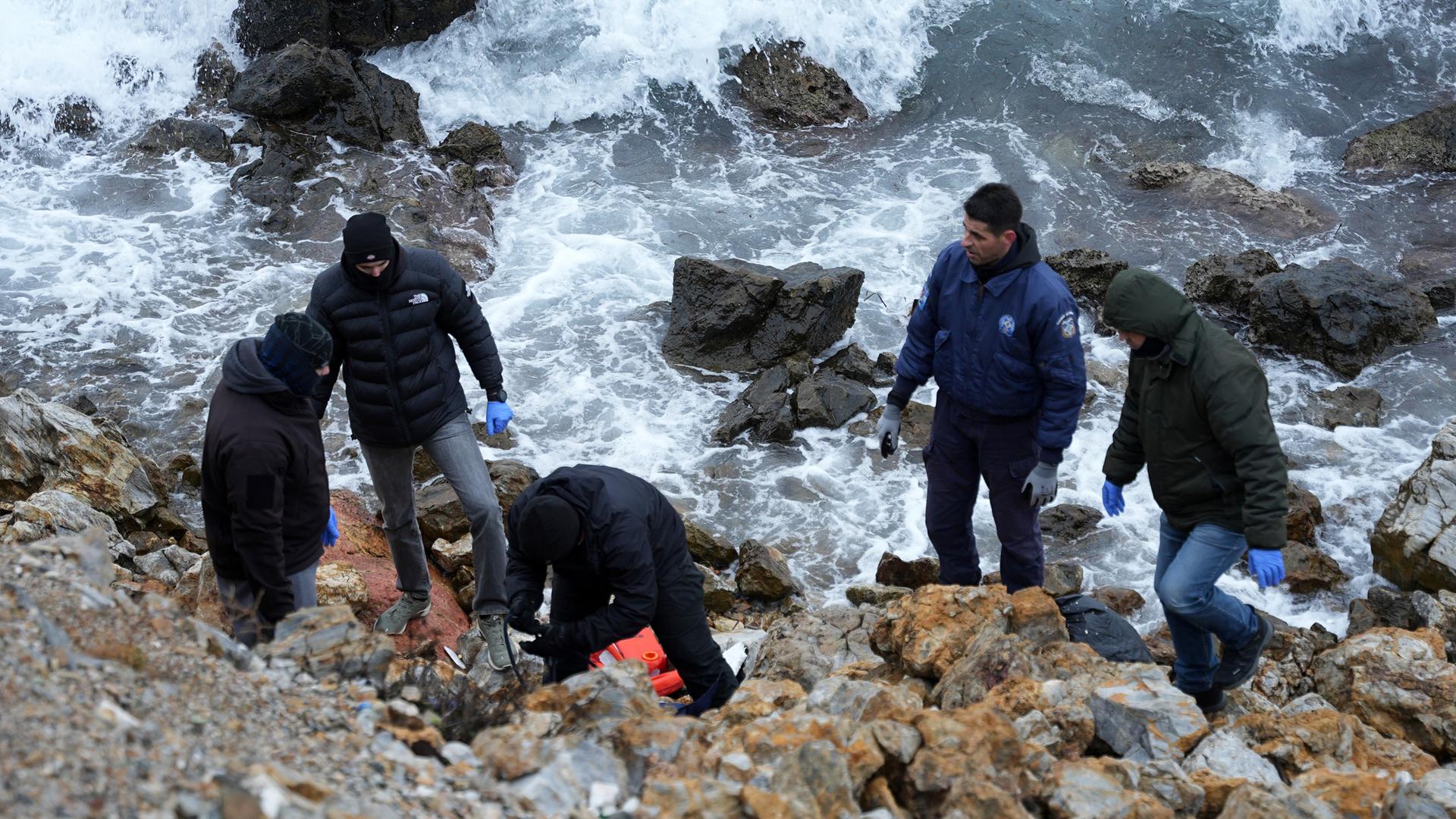 Griechenland Mindestens zwei Migranten bei Bootsunglück vor Lesbos