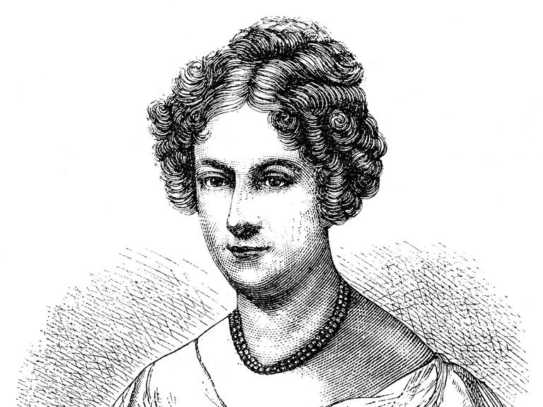 Rahel Varnhagen von Ense, geborene Levin, 1771–1833, deutsche Schriftstellerin und Salonnière Rahel Varnhagen von Ense, geborene Levin, 1771–1833, deutsche Schriftstellerin und Salonnière