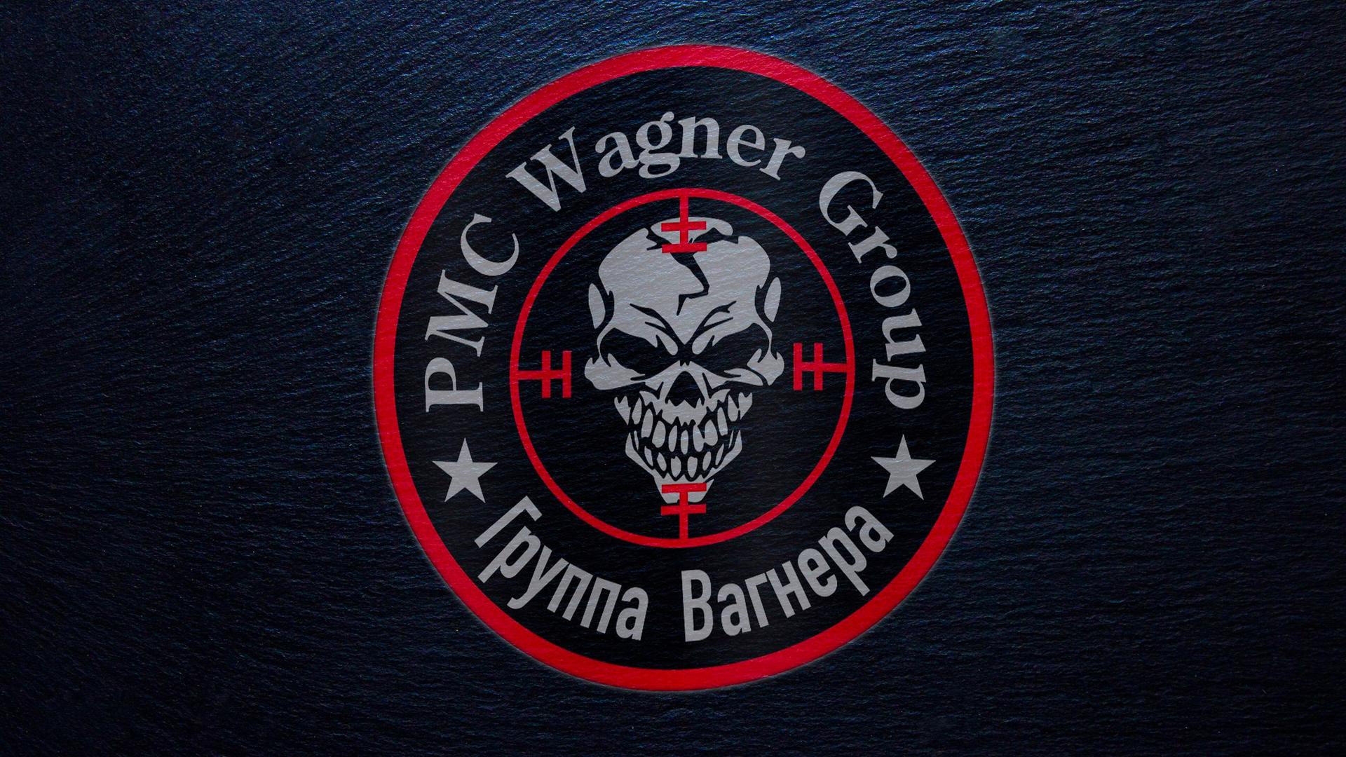 Logo des russischen privaten Sicherheitsunternehmen und Militärunternehmens Wagner