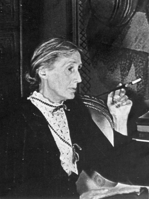 Ein Porträt der englischen Schriftstellerin Virginia Woolf (1939)