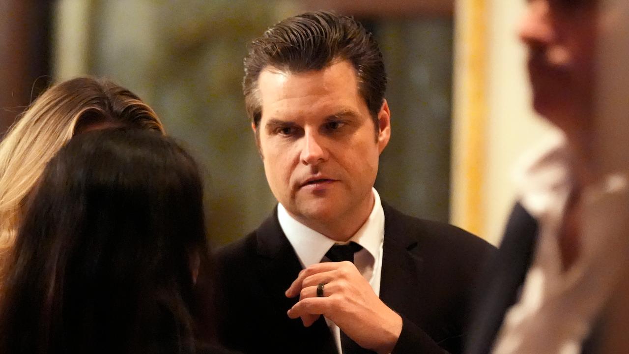 Das Foto zeigt Matt Gaetz im Anzug.