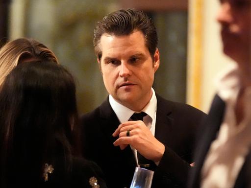 Das Foto zeigt Matt Gaetz im Anzug.