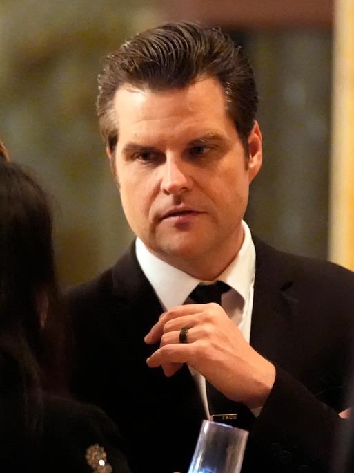 Das Foto zeigt Matt Gaetz im Anzug.