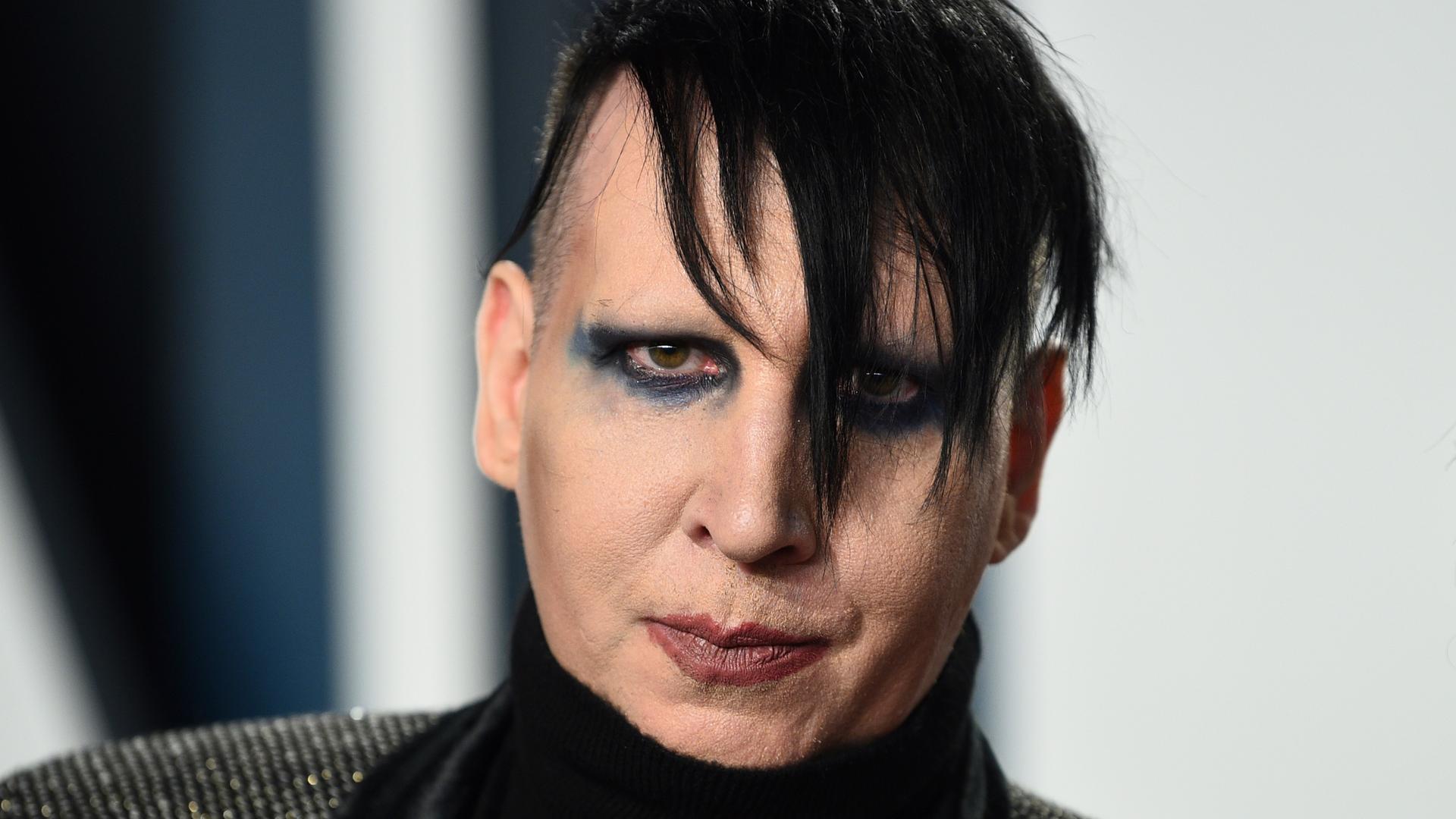Porträt des US-Musikers Marilyn Manson.