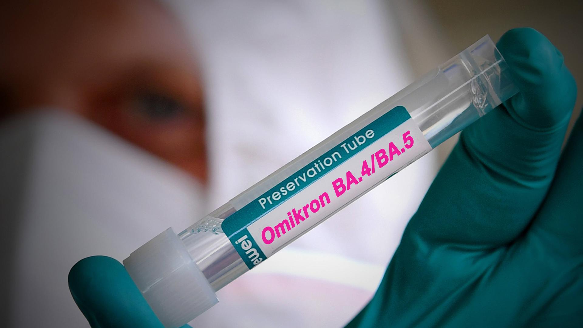 Symbolbild Coronavirus - Omikron-Untervariante BA.5 
