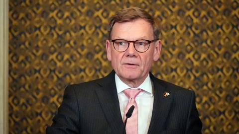 Jerusalem: Bundesaußenminister Johann Wadephul (CDU) gibt zum Ende seines ersten Besuchstages ein Statement. 