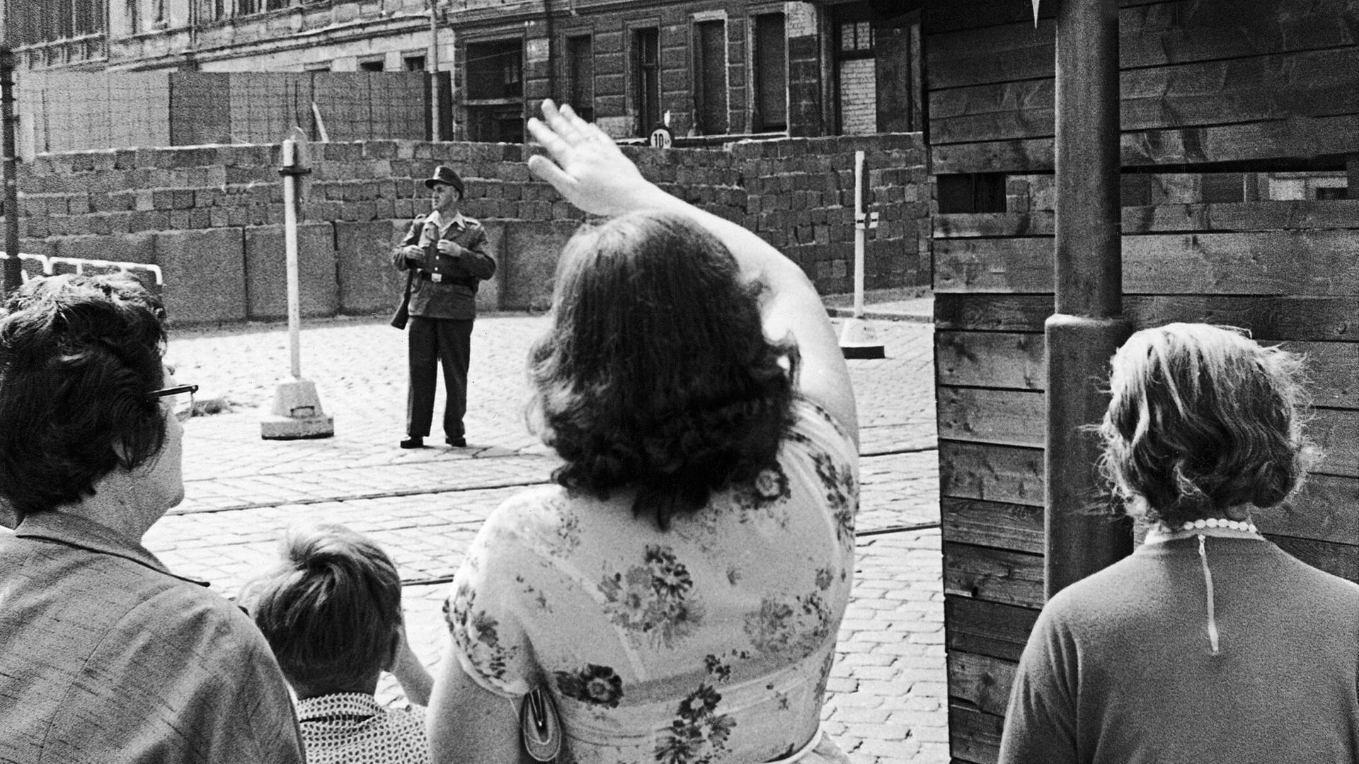 Bernauer Str, 13. August 1962 Bernauer Str, 13. August 1962