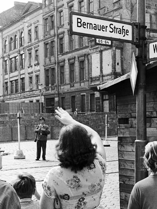 Bernauer Str, 13. August 1962 Bernauer Str, 13. August 1962