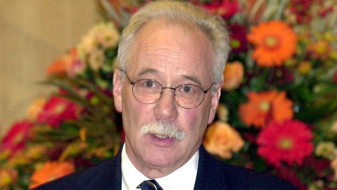 Portrait von W. G. Sebald (1944-2001) im Jahr 2000.