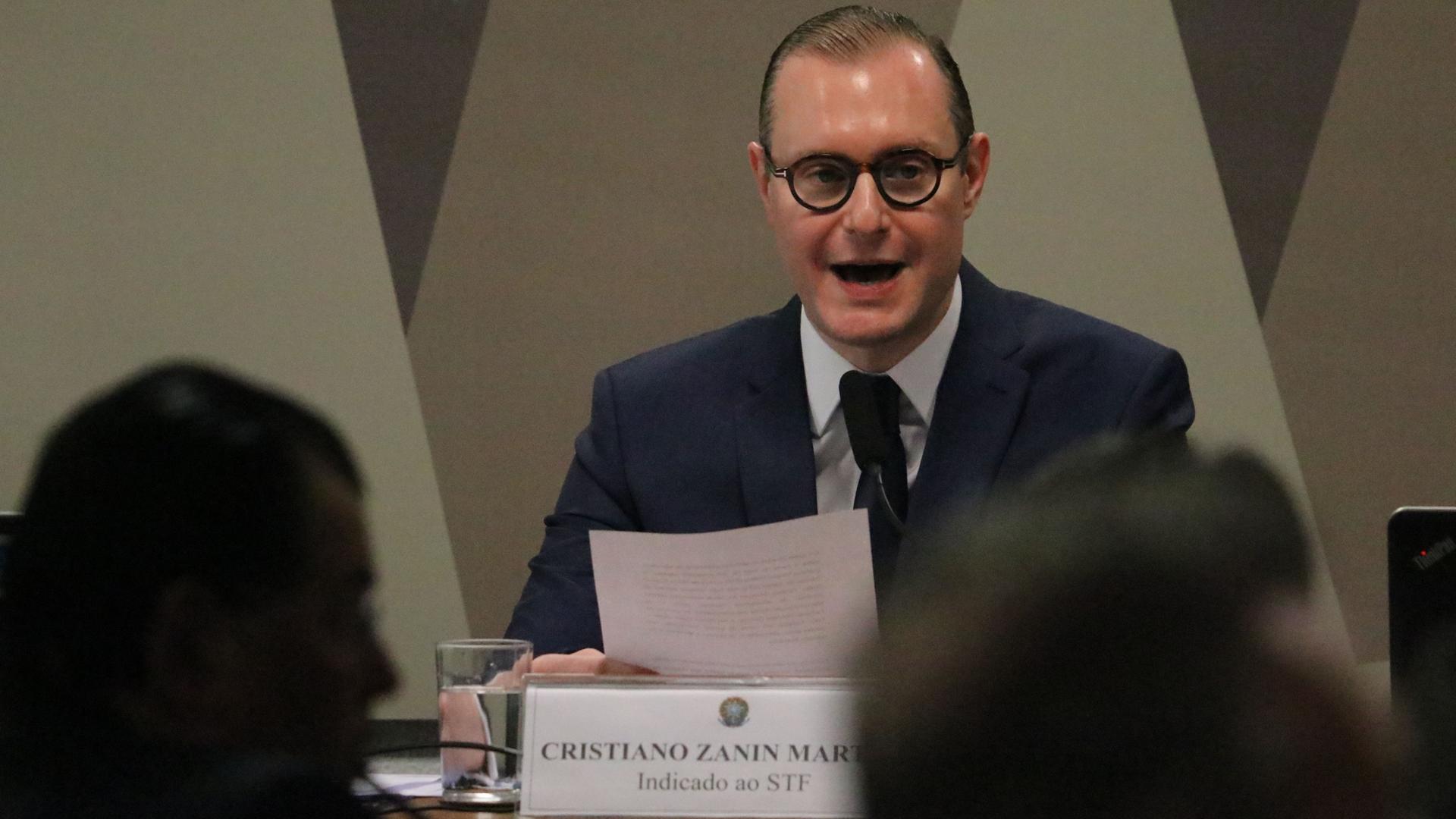 Brasilien: Anwalt Cristiano Zanin wird Richter am Obersten Gericht. Brasilien: Anwalt Cristiano Zanin wird Richter am Obersten Gericht.