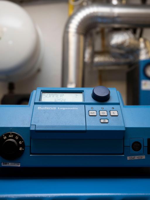 Festlegung der Gasumlage am 15.08.2022. Der Heizkessel der Gasanlage ist auf den Modus Sommer programmiert um Kosten zu sparen