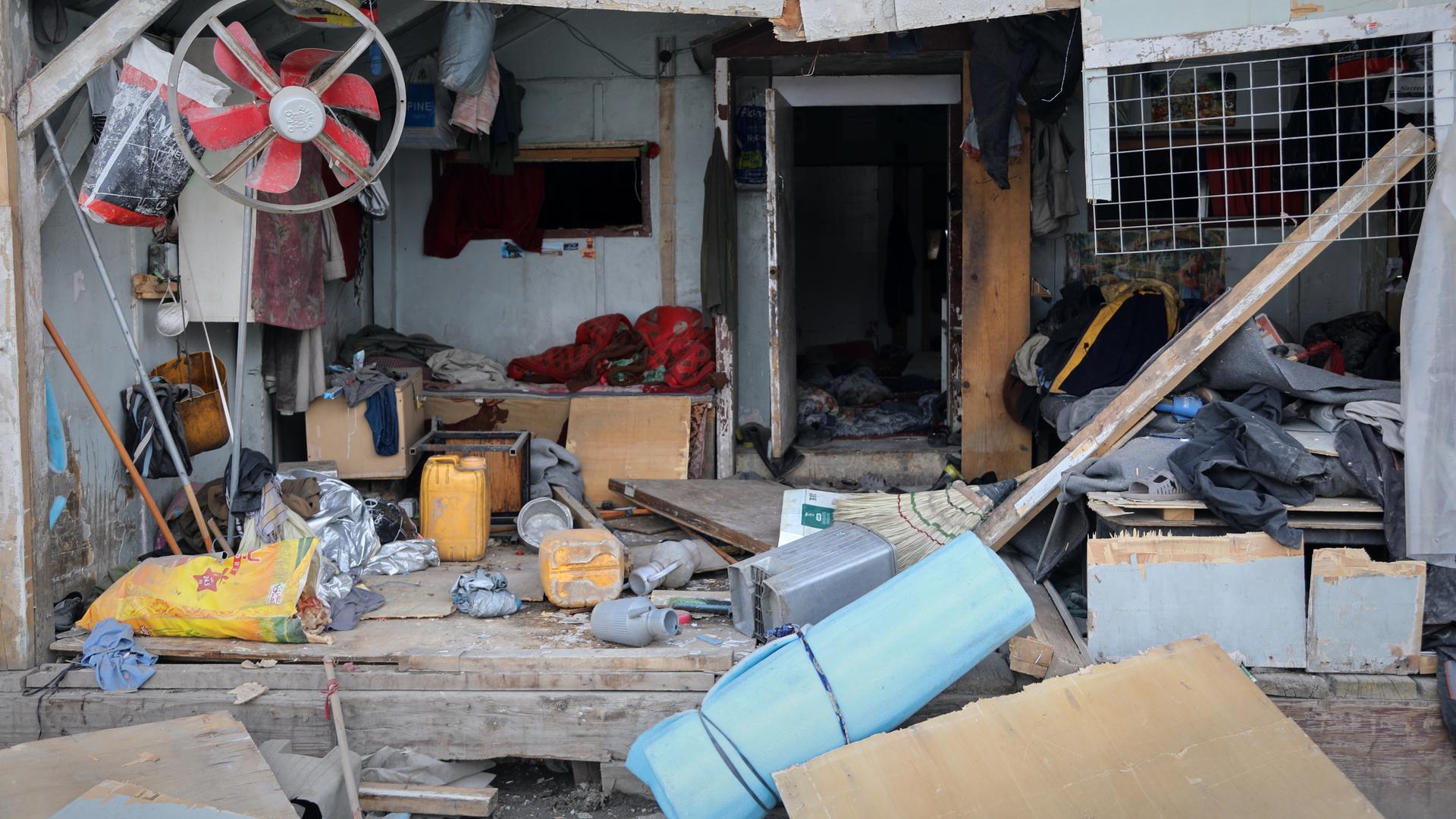 Kabul: Blick in ein beschädigtes Zimmer am Ort eines Luftangriffs auf eine Drogenrehabilitationsklinik in der afghanischen Hauptstadt