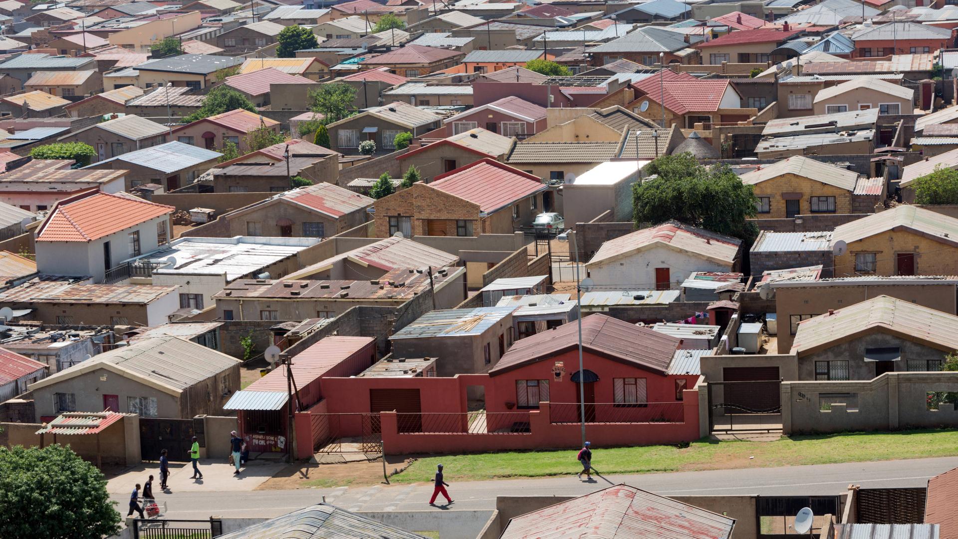 Soweto Township in Johannesburg.