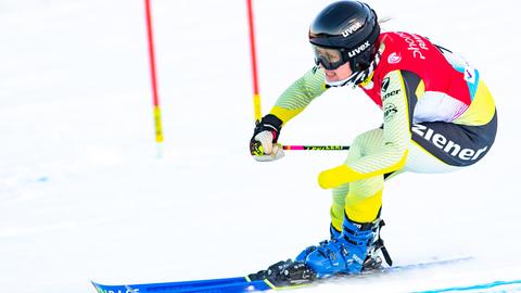 Die Para-Alpin-Skiläuferin Andrea Rothfuss 