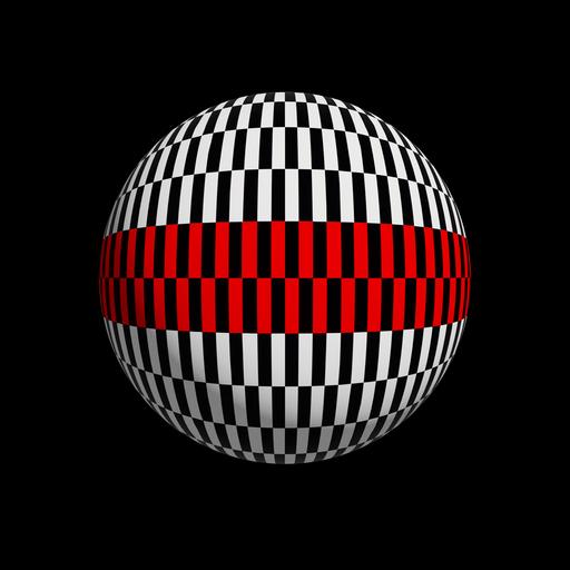 Das Cover des Podcasts "Hologrammatica" zeigt eine Kugel mit einem schwarz-weißen Kachelmuster, deren Äquator ein rot-schwarz gekachelter Streifen bildet. Das Cover des Podcasts "Hologrammatica" zeigt eine Kugel mit einem schwarz-weißen Kachelmuster, deren Äquator ein rot-schwarz gekachelter Streifen bildet.