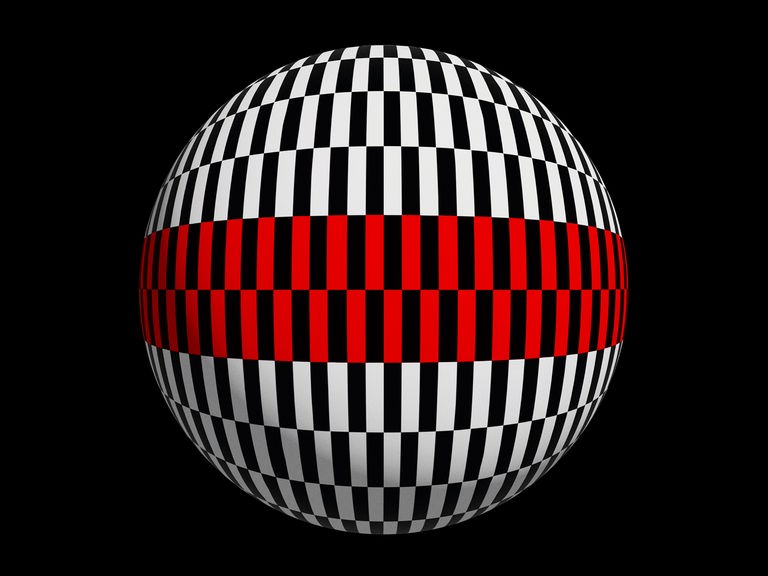 Das Cover des Podcasts "Hologrammatica" zeigt eine Kugel mit einem schwarz-weißen Kachelmuster, deren Äquator ein rot-schwarz gekachelter Streifen bildet. Das Cover des Podcasts "Hologrammatica" zeigt eine Kugel mit einem schwarz-weißen Kachelmuster, deren Äquator ein rot-schwarz gekachelter Streifen bildet.