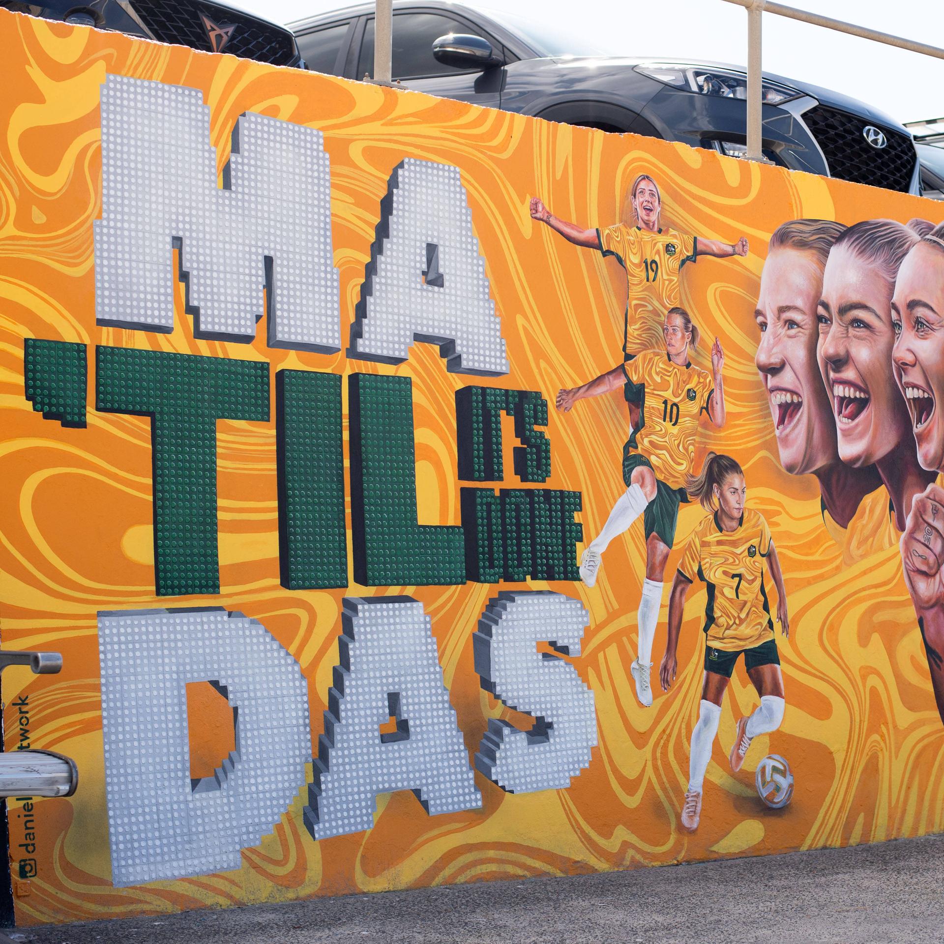 Feiertag bei WM-Titel - "Matildamania" vor Halbfinale in Australien