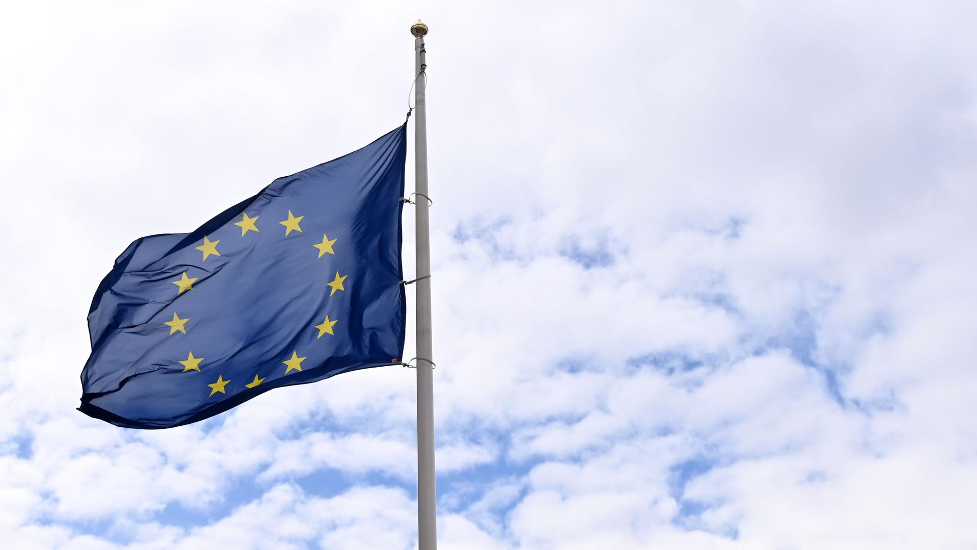 Die Flagge der Europäischen Union Die Flagge der Europäischen Union