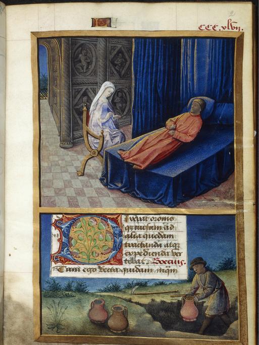 Die Philosophie tritt ans Krankenbett eines Gefangenen