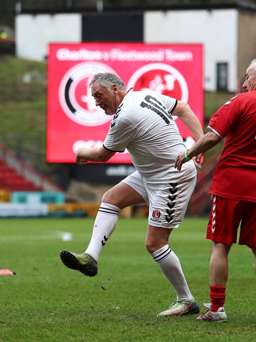Charlton Athletic v Fleetwood Town Sky Bet League 1 Action from a Walking Football match for Men s Health Awareness Day before the Sky Bet League 1 match between Charlton Athletic and Fleetwood Town at The Valley, London PUBLICATIONxNOTxINxUKxCHN Copyright: xBenxPetersx FIL-18073-0197