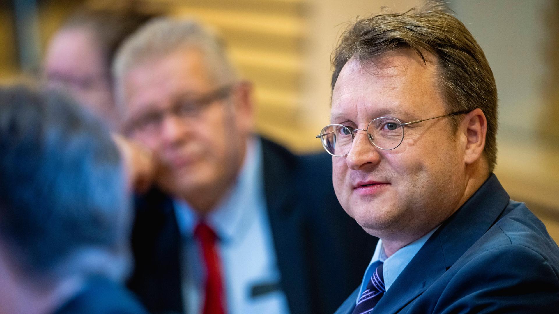 Robert Sesselmann, AfD, sitzt im Thüringer Landtag.