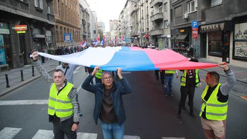 Studenten und andere Regierungskritiker demonstrieren Ende September Studenten und andere Regierungskritiker demonstrieren Ende September