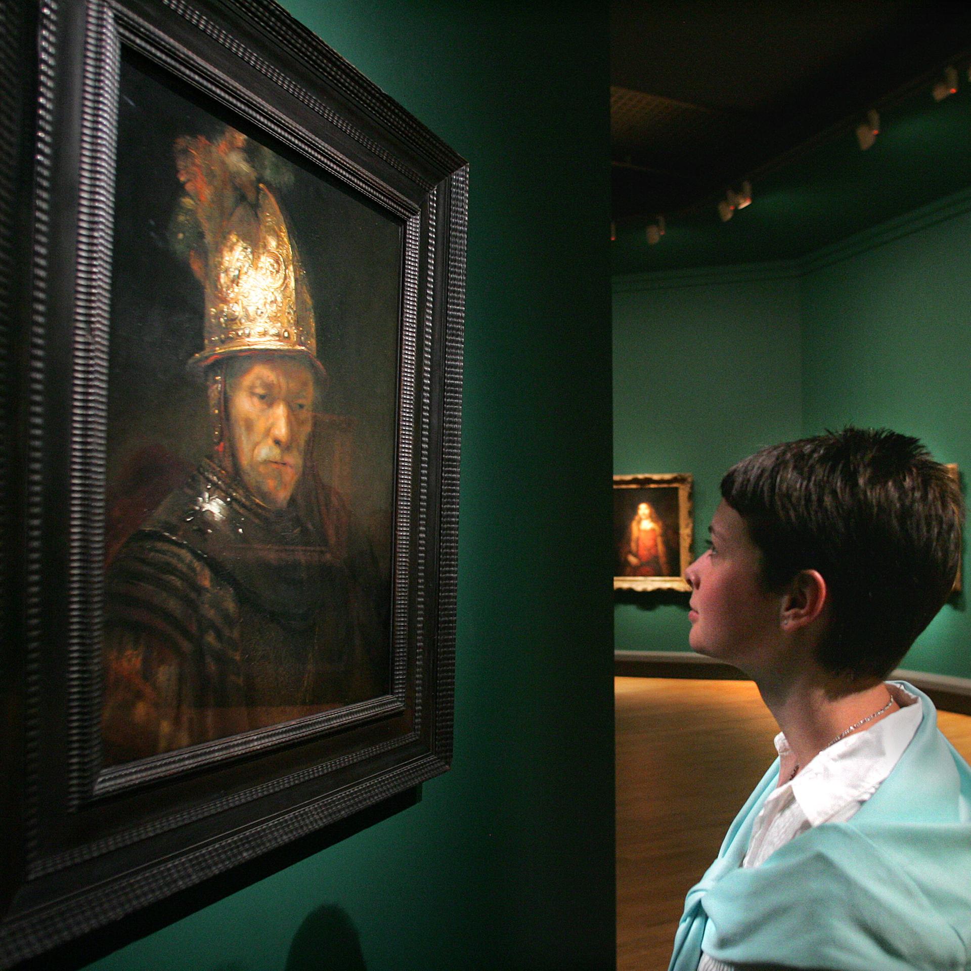 Kunstforschung - KI hält den "Mann mit dem Goldhelm" für einen Rembrandt