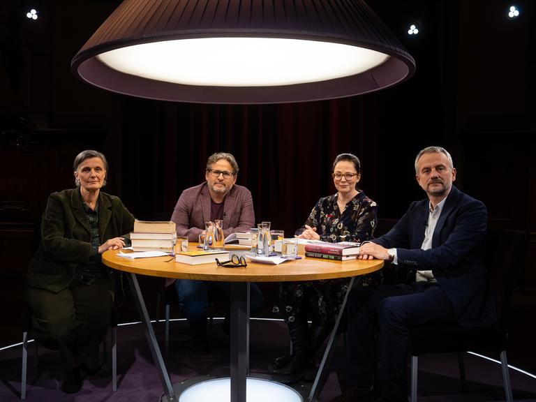 Von links: Iris Radisch, Wolfram Eilenberger, Thea Dorn, Hilmar Klute