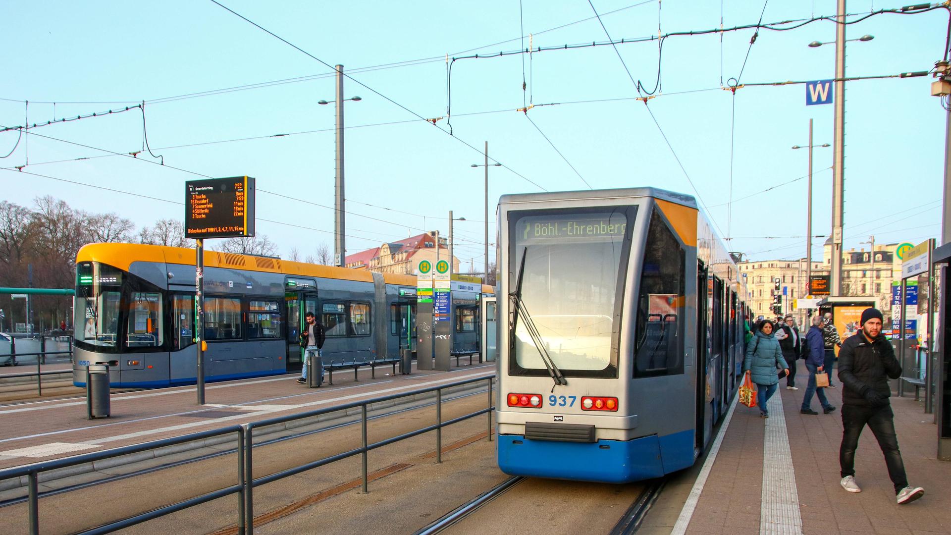 Straßenbahnen in Leipzig