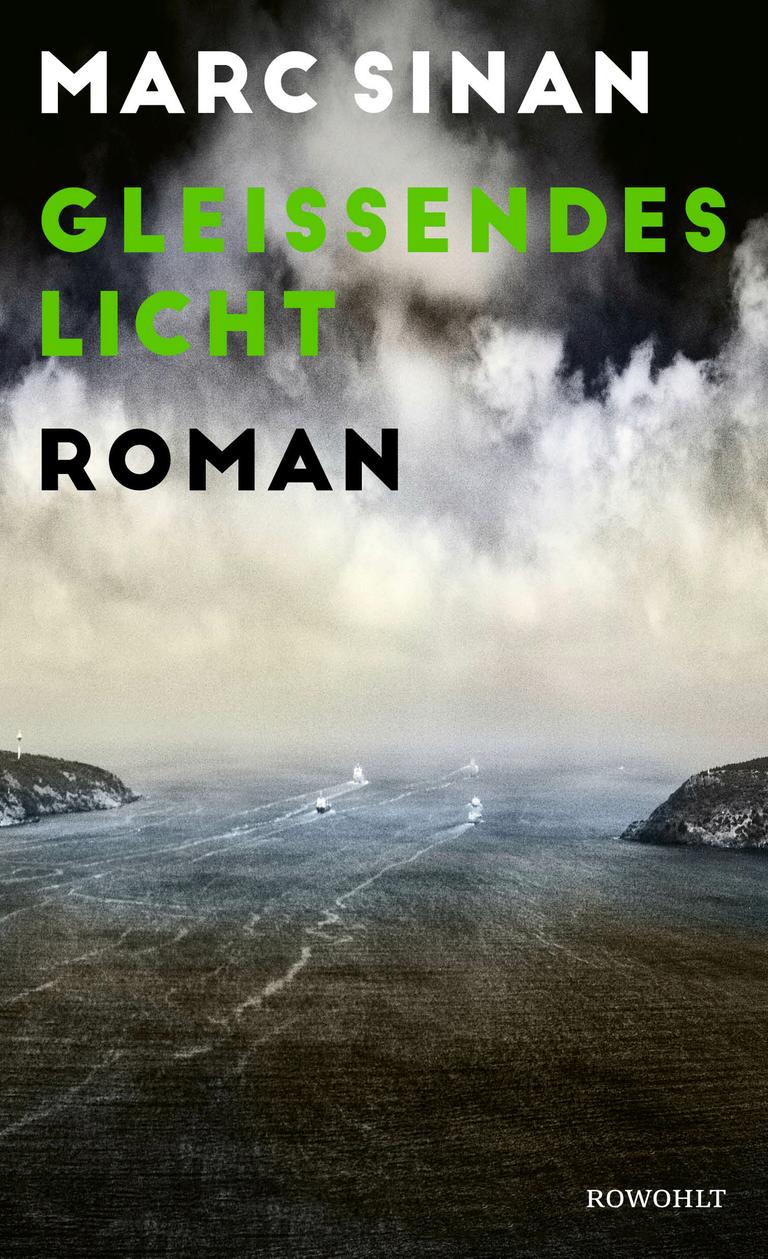 Das Cover des Romans "Gleißendes Licht" von Marc Sinan.
