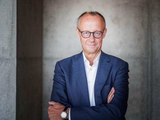 Porträt des Bundeskanzlers Friedrich Merz, CDU 