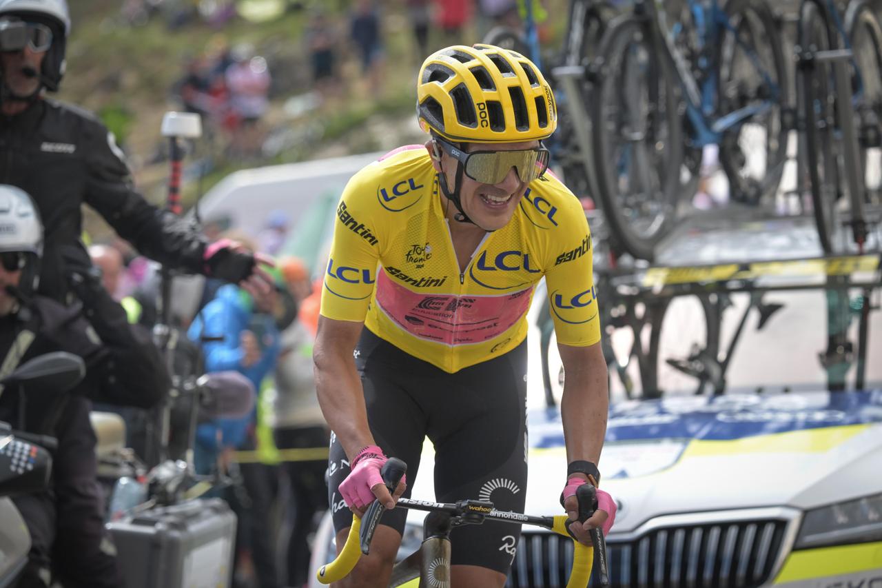 Richard Carapaz aus Ecuador bei der Tour de France
