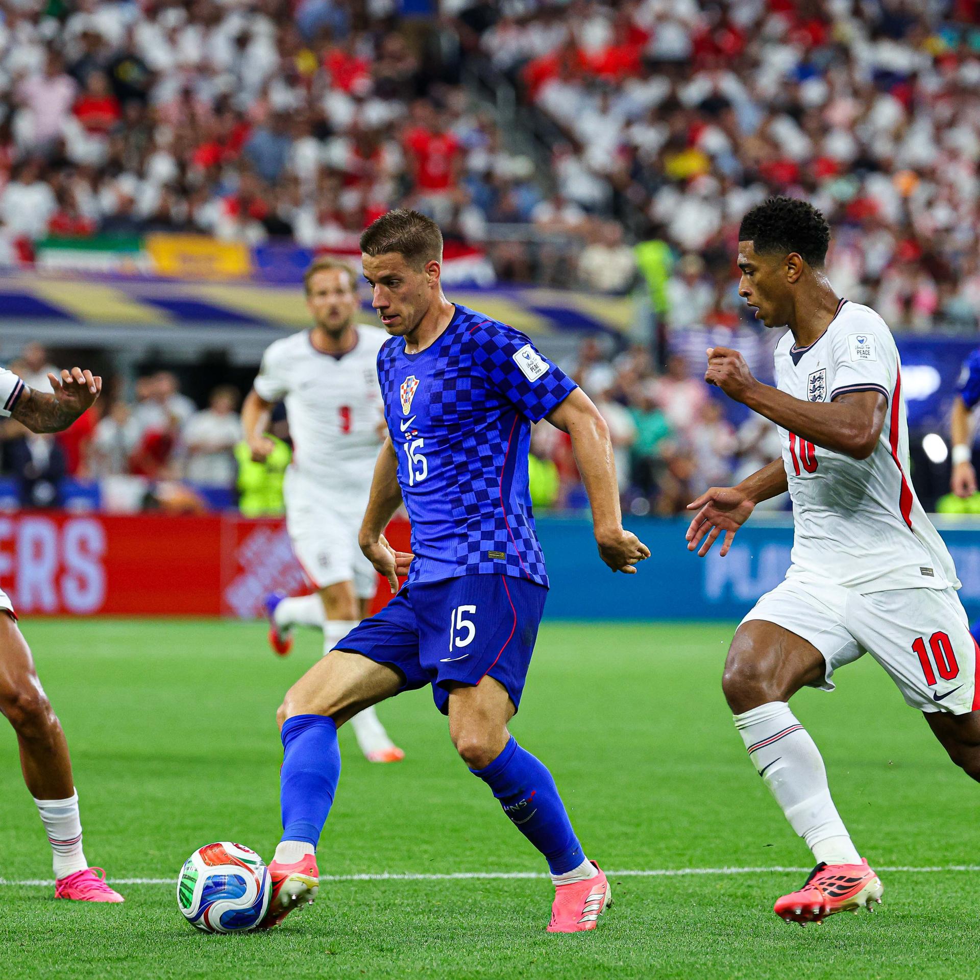 Fußball-WM: Spiel England gegen Kroatien in Dallas