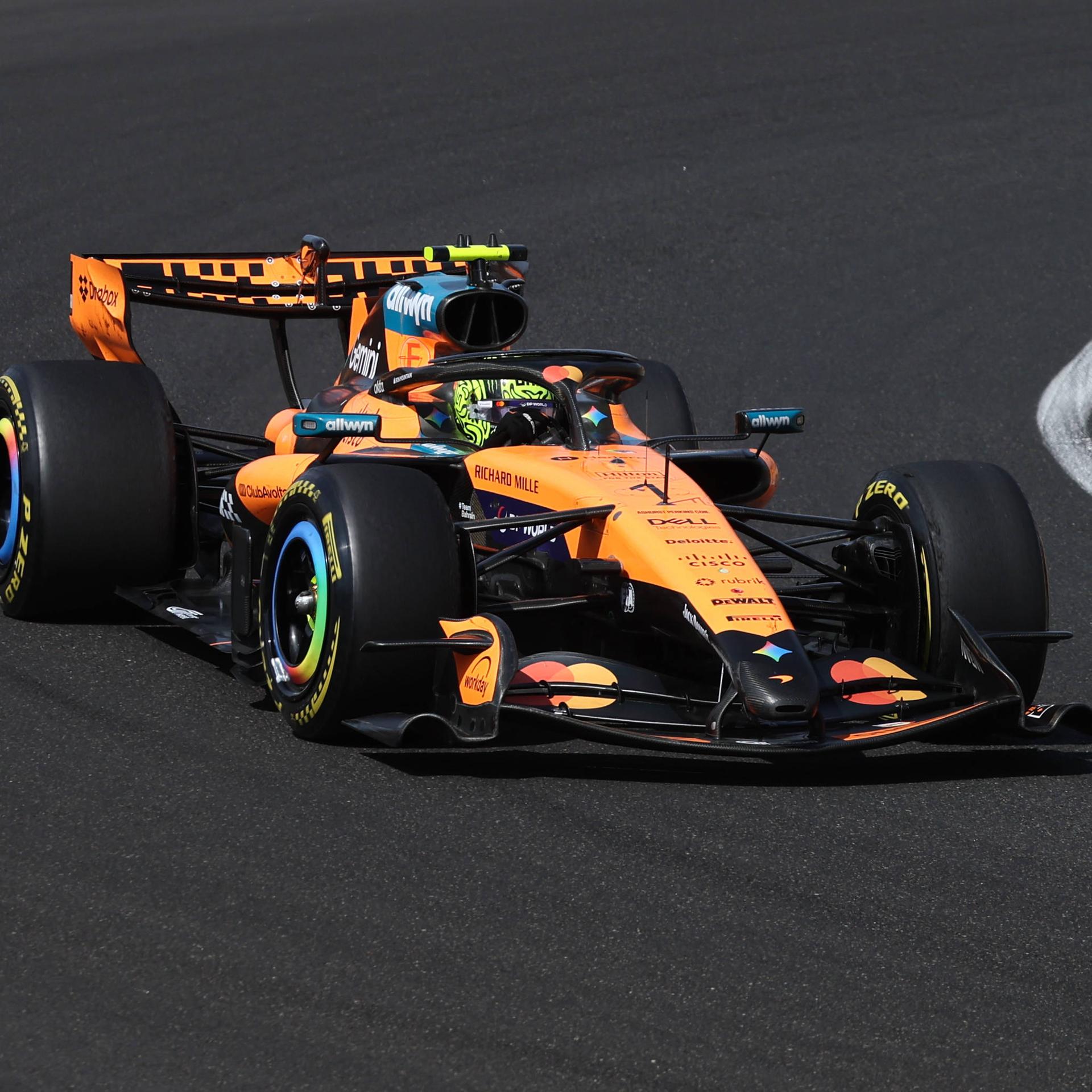 Lando Norris beim Großen Preis von Ungarn