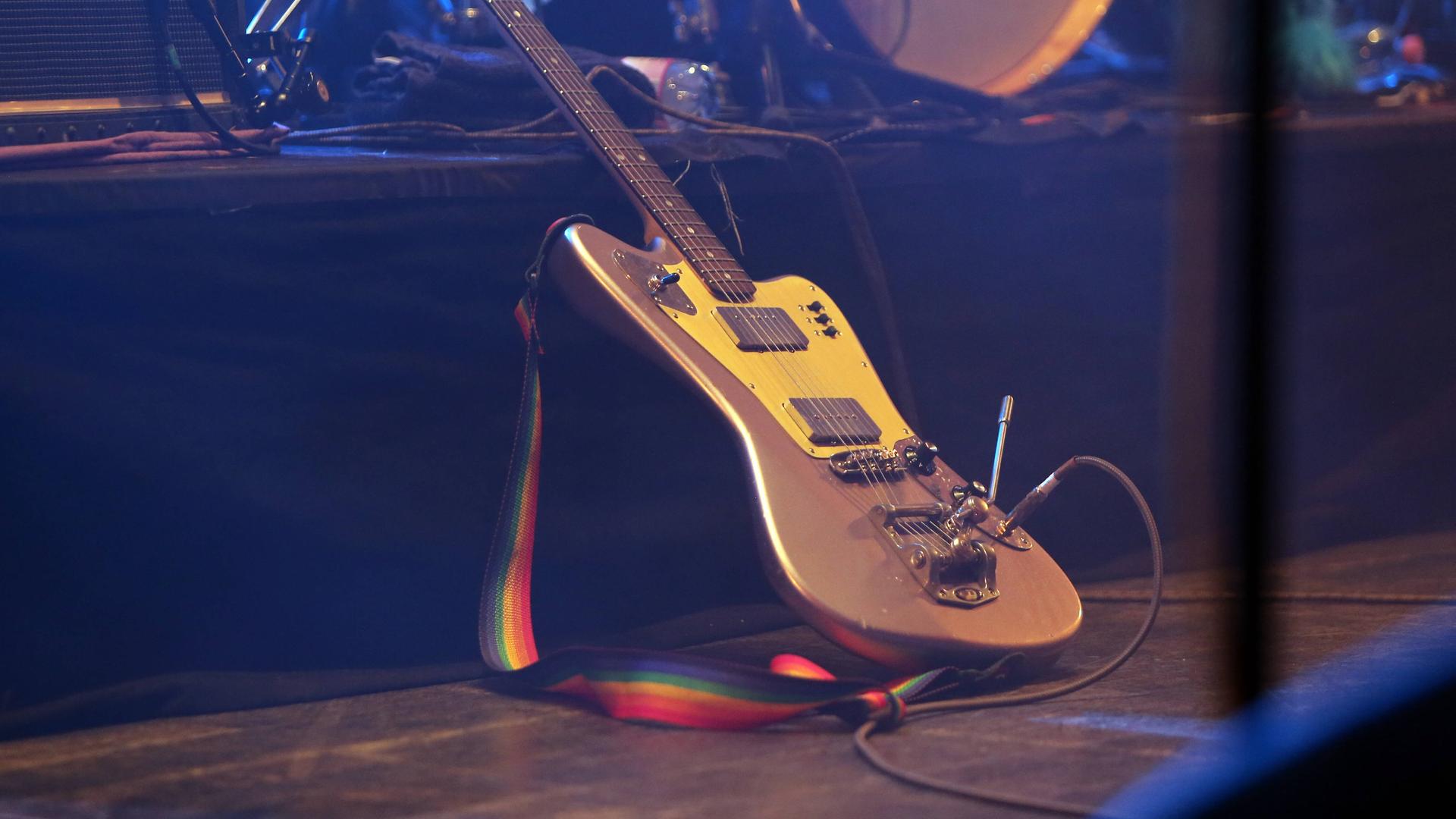 Konzert der  Rockband Tocotronic am 15. Juni 2022 in Zürich, Schweiz. 