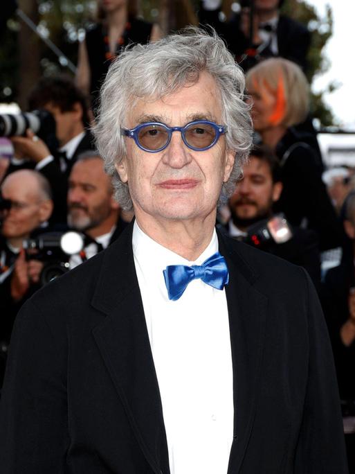 Wim Wenders auf dem roten Teppich in Cannes.