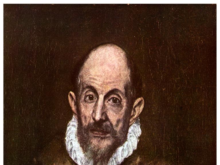 El Greco, Selbstbildnis (Ausschnitt)