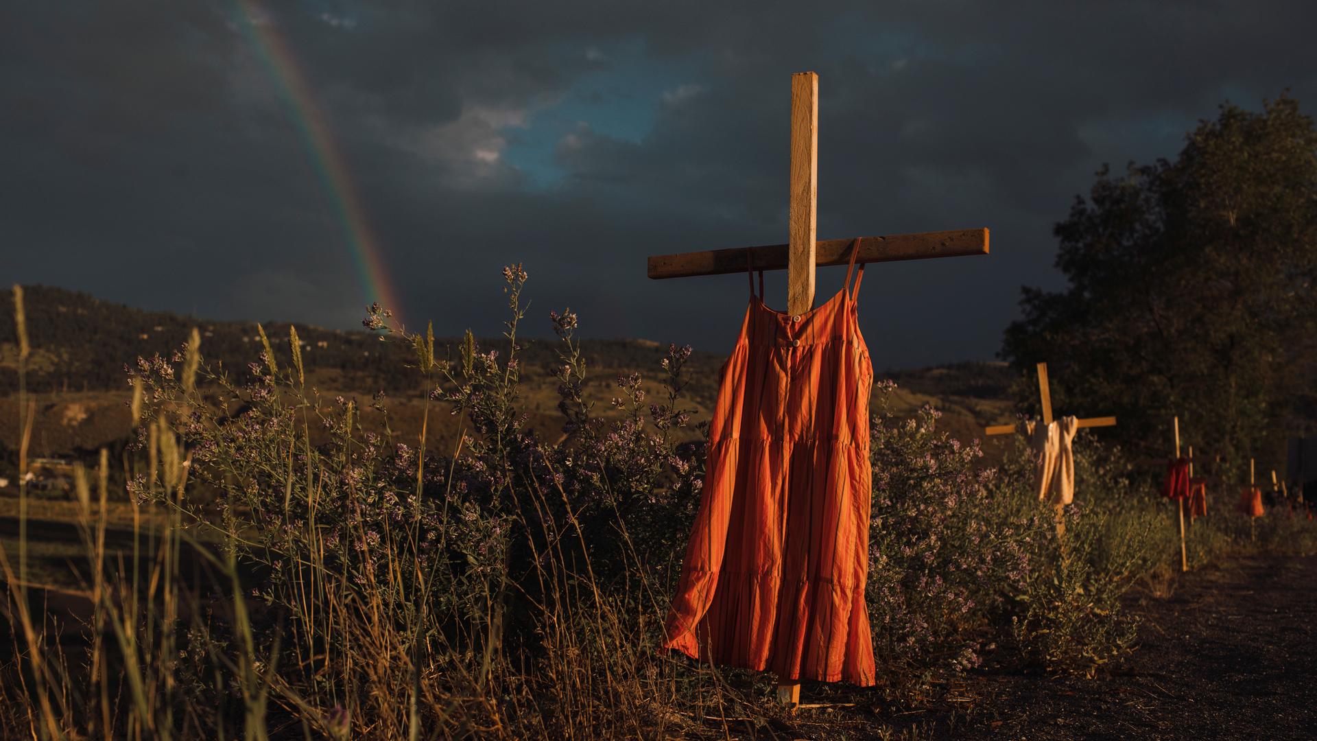 Symbol für die verschwundenen und ermordeten indigenen Frauen und Mädchen: Das Foto des Jahres von Amber Bracken in British Columbia wurde für die New York Times aufgenommen.