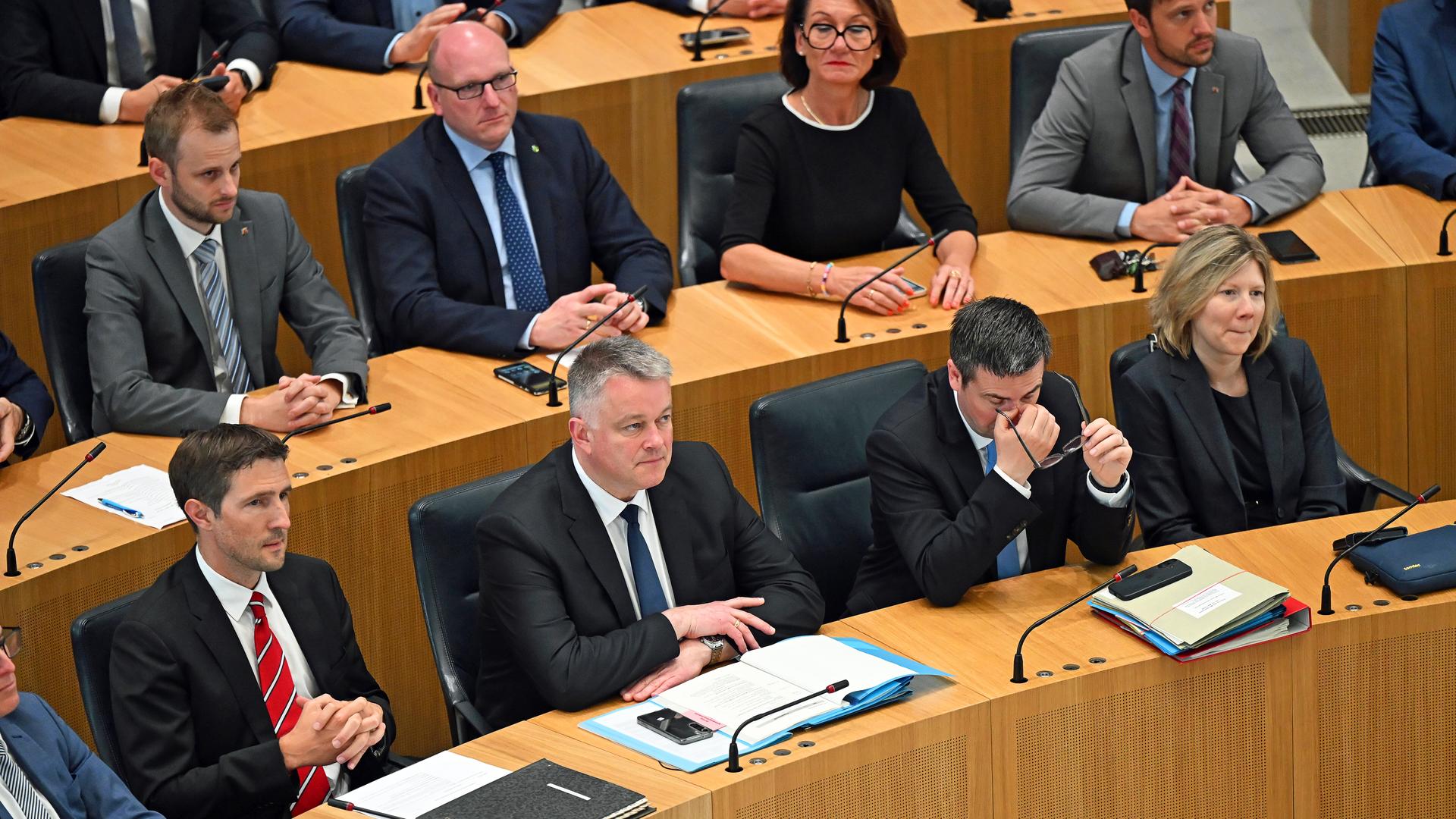 Rheinland-Pfalz - Konstituierende Landtagssitzung - Wahl des Ministerpräsidenten