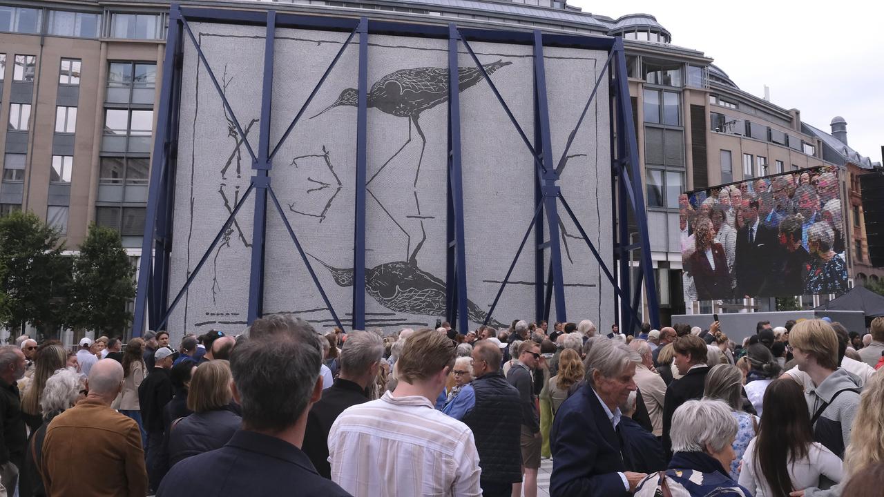 Die Gedenkstätte für die Opfer des Rechtsextremisten Anders Behring Breivik in Oslo
