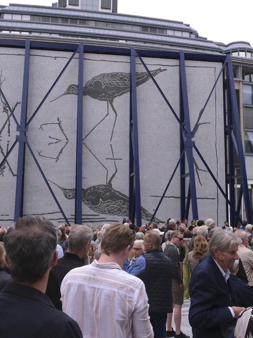 Die Gedenkstätte für die Opfer des Rechtsextremisten Anders Behring Breivik in Oslo