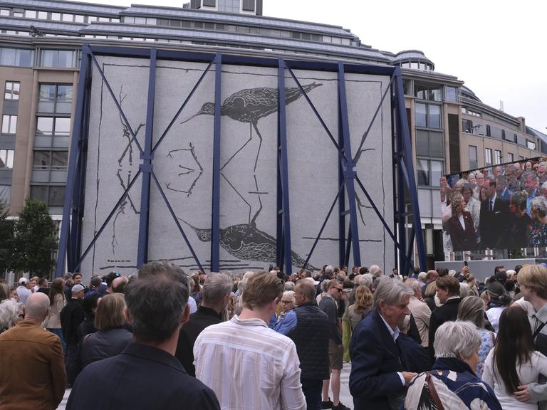 Die Gedenkstätte für die Opfer des Rechtsextremisten Anders Behring Breivik in Oslo