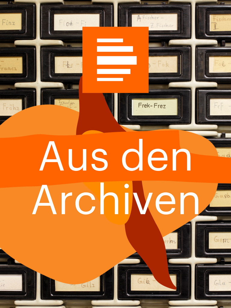 Podcast Audiothek Cover 2022 Deutschlandfunk Kultur Aus den Archiven