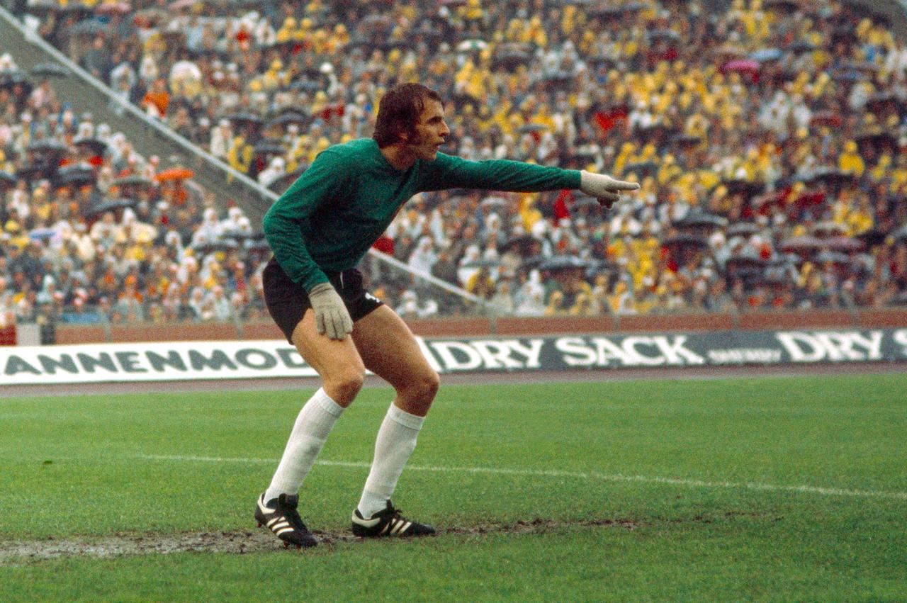 DDR-Torhüter Jürgen Croy bei der WM 1974