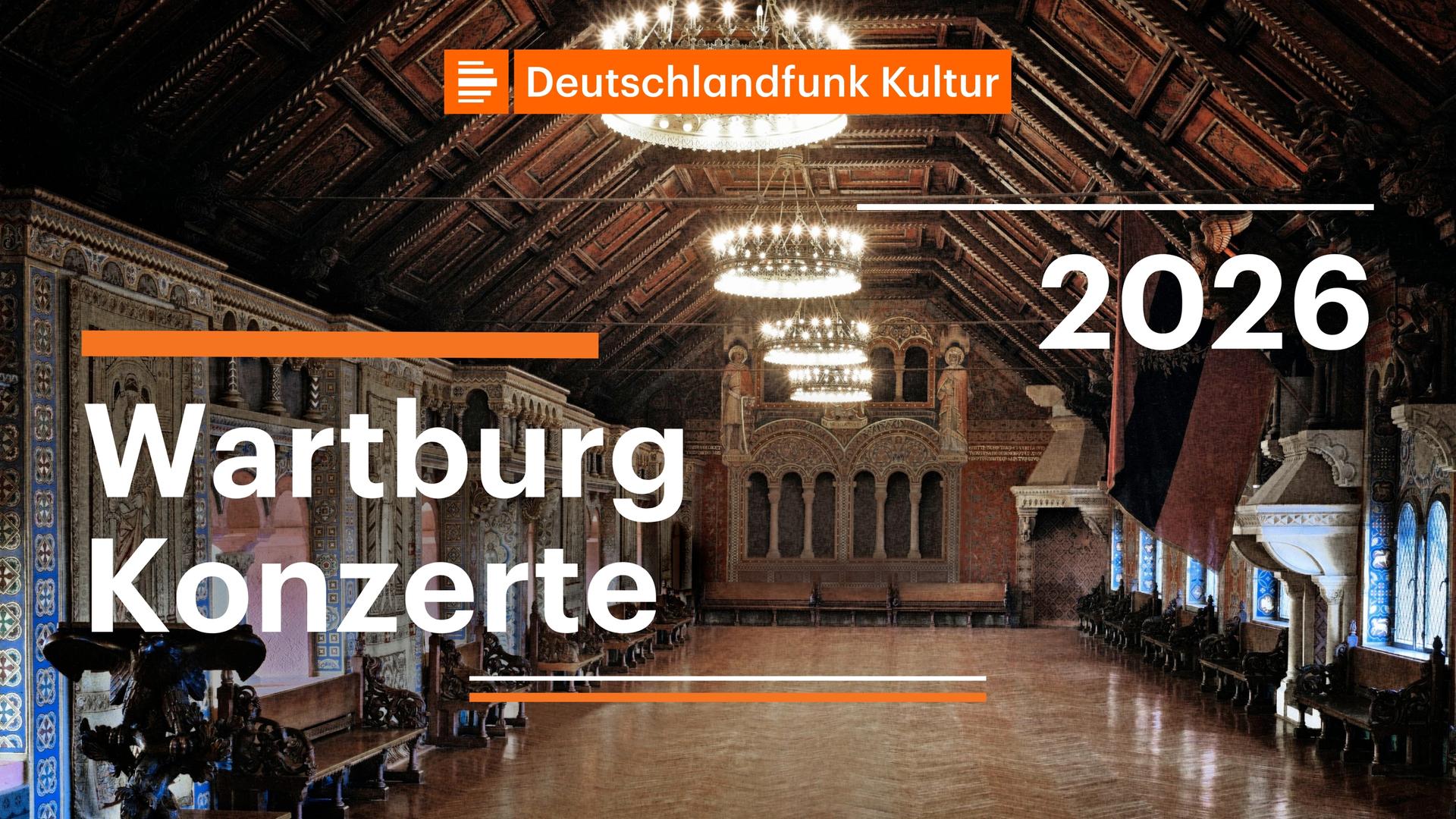 Die Wartburg-Konzerte von Deutschlandfunk Kultur finden im Palas der Wartburg statt.