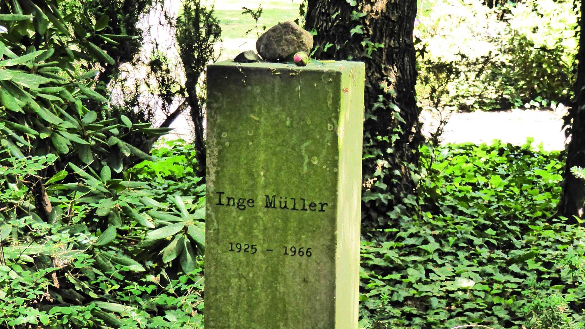 Grab von Inge Müller in Berlin-Pankow