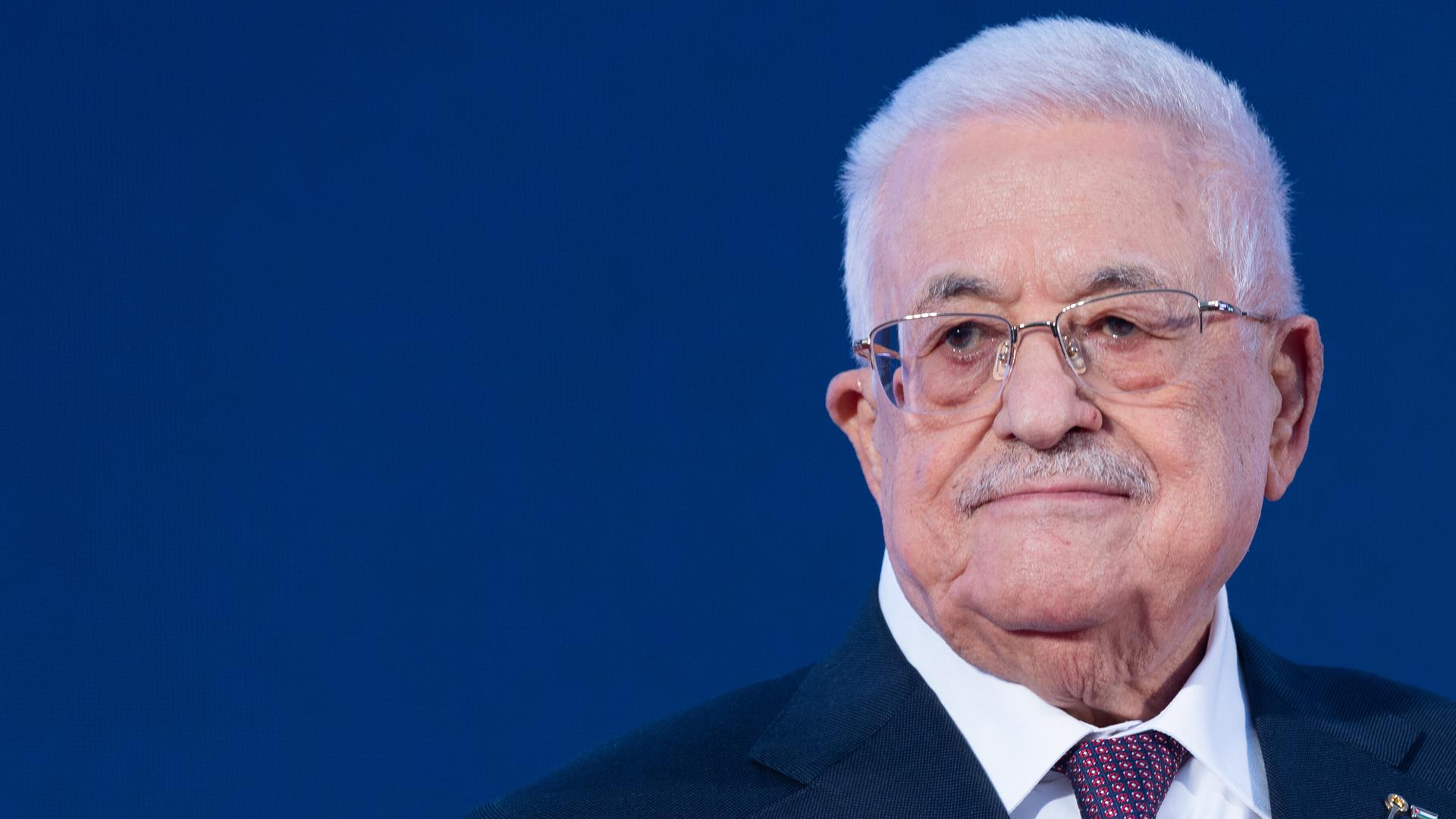 Der Präsident der Palästinensischen Autonomiebehörde, Mahmud Abbas; er wird im Porträt gezeigt. Der Präsident der Palästinensischen Autonomiebehörde, Mahmud Abbas; er wird im Porträt gezeigt.